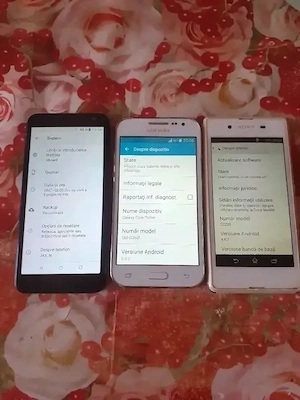 vand lot de 3 telefane libere de retea 4G - imagine 3