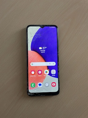 Samsung A22. 5G  64 GB  4gb ram   sticla sparta !