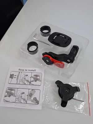 Suport Telefon Moto Quad Lock + Shock Absorber Amortizor Socuri - imagine 3
