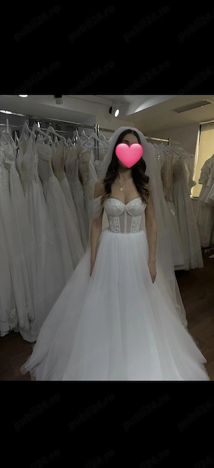 Rochie mireasa printesa NOUA 2500 lei