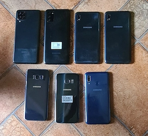 Samsung-uri funcționale (sticla fisurată) Samsung Galaxy A12, A03s, A10, A20e , S8 și un S9 - imagine 2