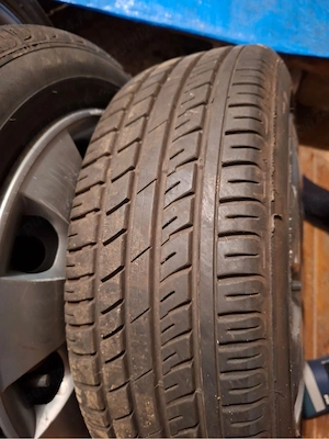 4 jante Opel Corsa 185/55/R15 cu cauciucuri de vara Dot 2024