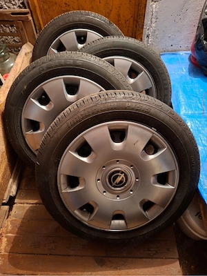 4 jante Opel Corsa 185/55/R15 cu cauciucuri de vara Dot 2024 - imagine 4