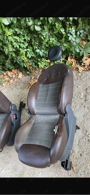 Vand scaune Fiat 500 piele - imagine 3