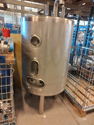 Rezervor inox cu pereti dublu, izolat 