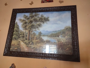 Tablou vintage deosebit o piesa decorativa eleganta 