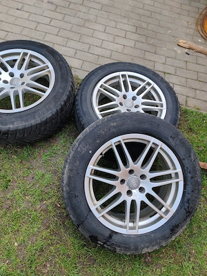 Vand  jante 18 audi 5×112 8J ET39 cu anvelope M+S 2023 