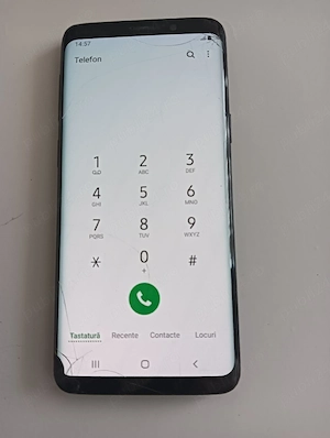 samsung s9 functinal fisurat fat, spate.