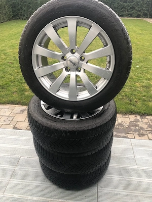 Jante 5X112 ( Vw ,Audi) + Anvelope iarna 225/55/R17
