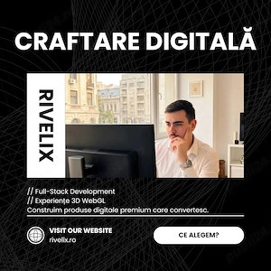 Creare Site Web   Magazin Online   Web Design   Aplicații Web Custom