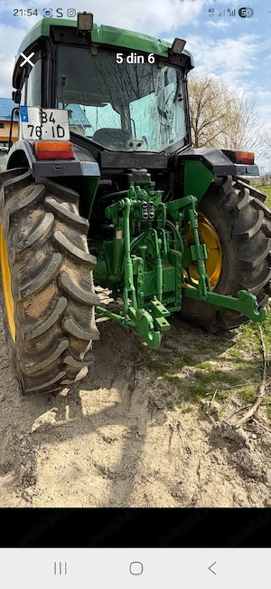 se vinde john deere 6300a antro stare perfecta de funtionare fara gram de scurgeri ac funtional  - imagine 4