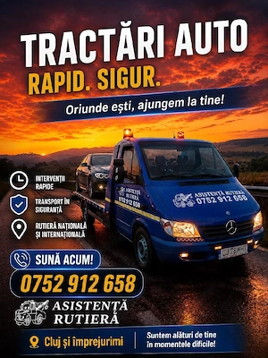 Tractari auto Cluj 