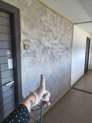Lucrez la Domiciliu cu Vopsea Decorativa 