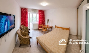Garsoniera, 2 min metrou Gorjului , 42mp, decomanda, balcon vedere copaci
