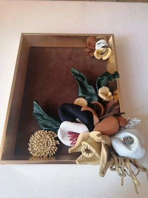 Tablou din piele naturala
