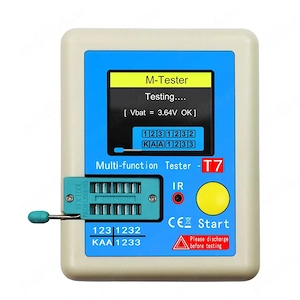 ESR Metru LCR-T7 Tester Componente Electronice   Tranzistori, MOSFET, IGBT, Condensatori, Diode