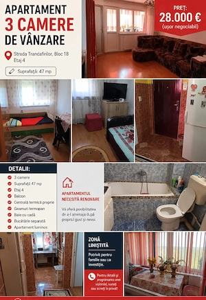 vand apartament
