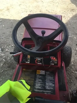 Tractoraș MURAY 12,4T,cai 
