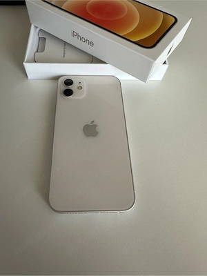 Iphone 12 White, 64GB in stare foarte buna