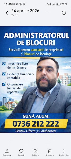 Administrare imobile 