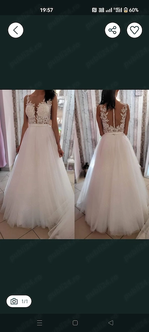 Rochie de mireasa in stare perfecta 