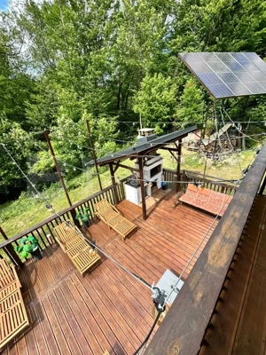 Cabana LUX Geamana/Codlea, casa autonoma energetic - imagine 3