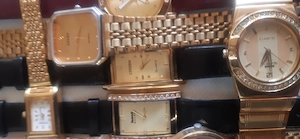 Ceasuri quartz placate cu aur. - imagine 2