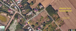 Teren pentru casă lângă București   995 mp, Postăvari, 22,44 m deschidere - imagine 3