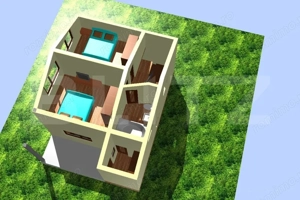 Cabană din lemn masiv, 100 mp utili, teren 3000 mp, Someșu Rece - imagine 17