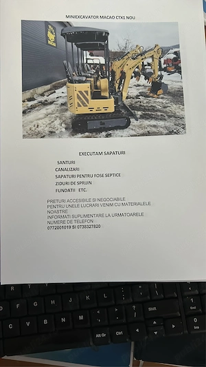 Executam sapaturi 