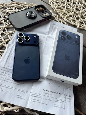 iPhone 17 Pro 512GB Deep Blue + Acte provenienta Finlanda