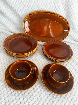 Set Boch Trianon Belgia -ceramica glazurata  - imagine 3