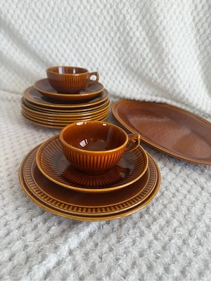Set Boch Trianon Belgia -ceramica glazurata  - imagine 2