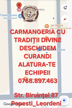 Angajam lucrator comercial, cu experinta carmangerie  macelarie