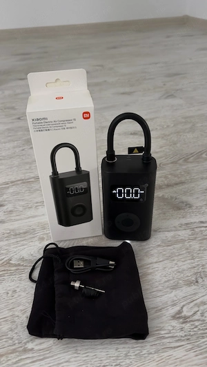 Compresor auto electric portabil Xiaomi Mi 1S , 15L min, USB Type-C