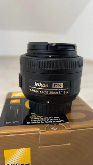 Obiectiv Nikon 35mm f 1.8G AF-S DX