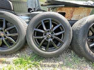 Vand 4 Jante DEZENT / 18 - 5x114,3 cod. 8Jx18H2 ET40 + Cauciucuri 235/60R18 - imagine 2