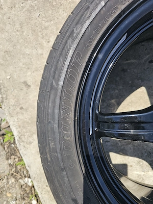 Janta aliaj+cauciuc Dunlop