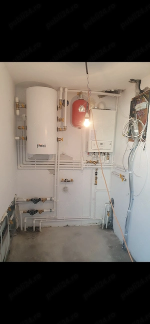 Instalatii sanitare, încalzire pardoseala, centrale termice,pompe caldura, panou solar
