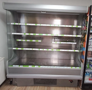 Vitrina frigorifica verticala deschisa ( Marca Zoin) Made in Italy