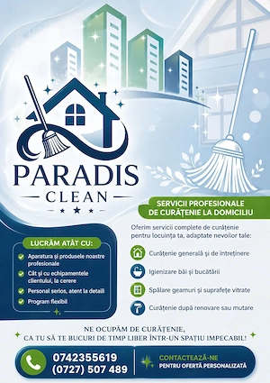 Servicii de curățenie profesionale 