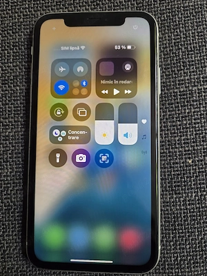 iPhone 11 64GB Alb impecabil,  baterie noua