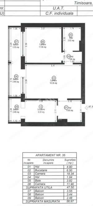 Apartament cu 2 camere, de vanzare, zona Iosefin, Timisoara - imagine 9
