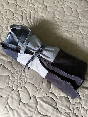 Pătură de picnic handmade din denim