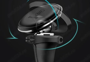 Suport auto Baseus Magnetic Air Vent, Rotire 360 grade - imagine 4