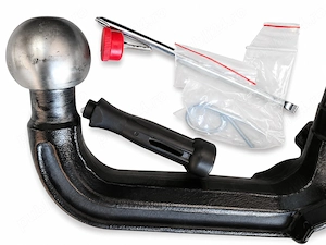 Carlig remorcare demontabil VW Passat B6/B7 /B8 + cheie (antifurt) - imagine 2