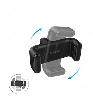 Suport auto UGREEN Air Vent, Rotire 360 grade - imagine 5
