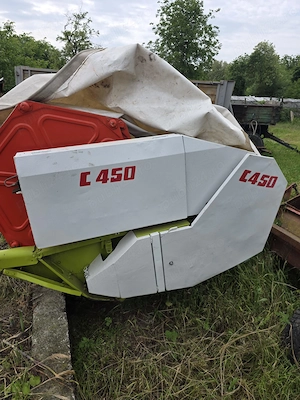 Combina Claas 204 + heder grau c450 - imagine 6
