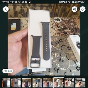 Vând Smartwatch Samsung Galaxy Watch 8   Ca Nou, sub 1 an de utilizare (Pachet Complet)