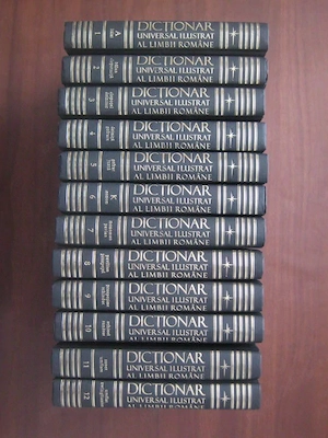 Dictionar universal ilustrat al limbii romane (12 volume)